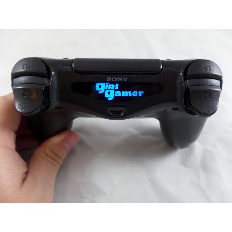 PlayStation 4 PS4 GIRL GAMER Led Light Bar Decal Sticker