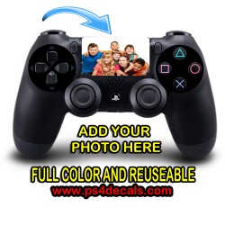 Personalized PlayStation PS4 Controller FULL COLOR CUSTOM TOUCHPAD REMOVABLE Sticker Decal