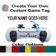 Custom PS5 Controller Gamer Tag Name Sticker Decal