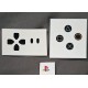 Custom PS5 Controller RETRO Classic Buttons (Stickers ONLY)