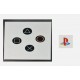 Custom PS5 Controller RETRO Classic Buttons (Stickers ONLY)